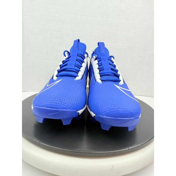 Nike Vapor Edge Shark 2 Mens Size‎ 12 Blue White Football Cleats DH5088-400 NEW main image 7